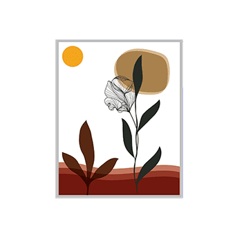 Abstract Floral Art image